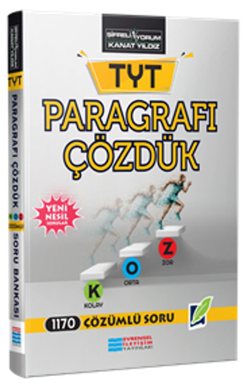 TYT Paragrafı Çözdük Koz Çözümlü Soru Bankası kitap kapağı