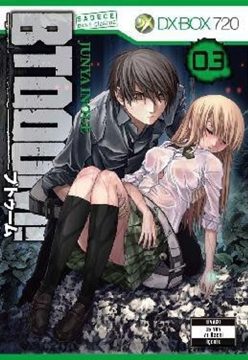 Btooom! Cilt 3 kitap kapağı