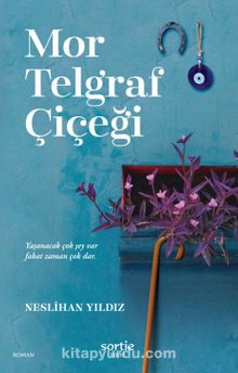 Mor Telgraf Çiçeği kitap kapağı