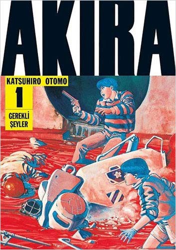 Akira 1.Cilt kitap kapağı