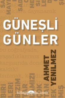Güneşli Günler kitap kapağı