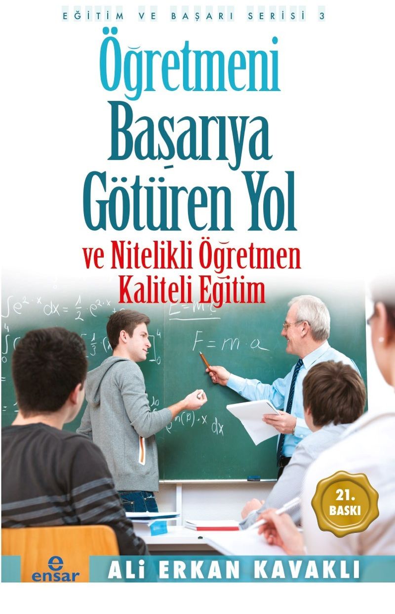 Öğretmeni Başarıya Götüren Yol ve Nitelikli Öğretmen kitap kapağı