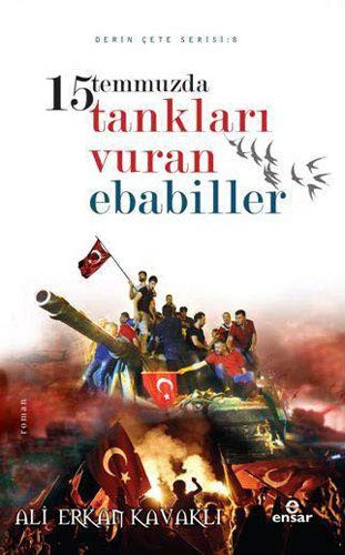 15 Temmuzda Tankları Vuran Ebabiller kitap kapağı