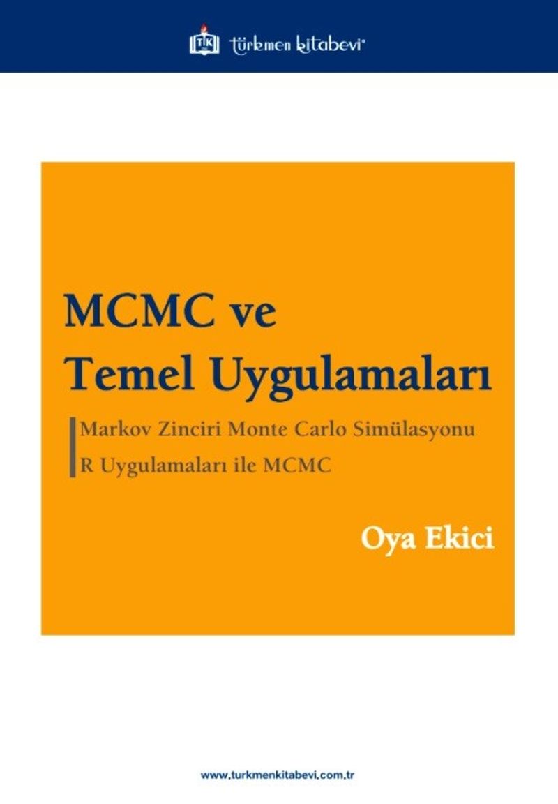 MCMC ve Temel Uygulamaları kitap kapağı