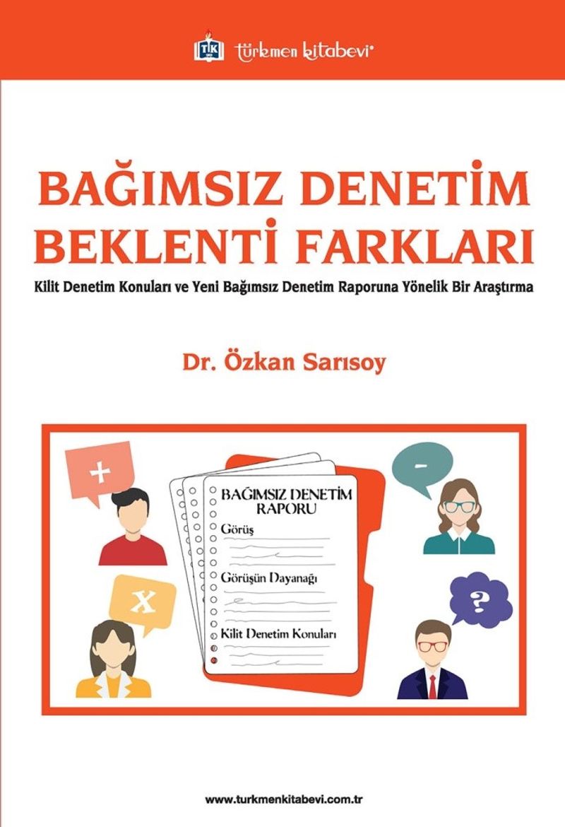 Bağımsız Denetim Beklenti kitap kapağı