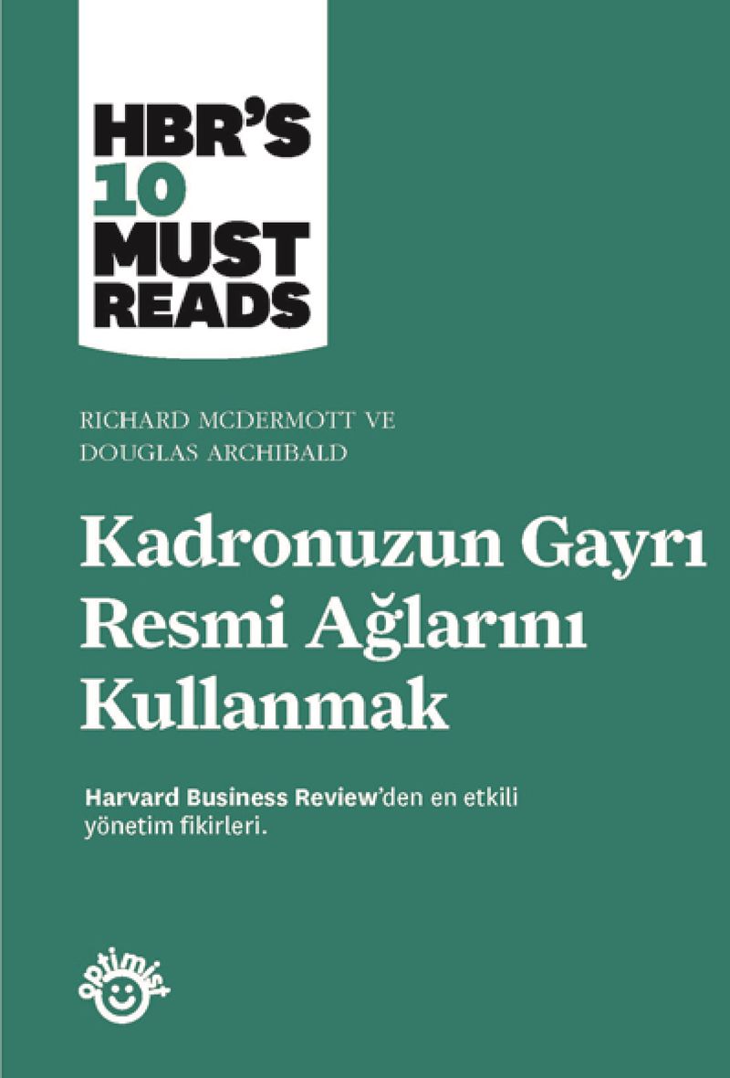 Kadronuzun Gayrı Resmi Ağlarını Kullanmak kitap kapağı