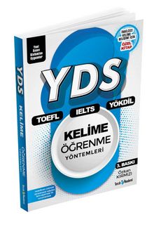 YDS TOEFL-IELTS-YÖKDİL Kelime Öğrenme Yöntemleri kitap kapağı