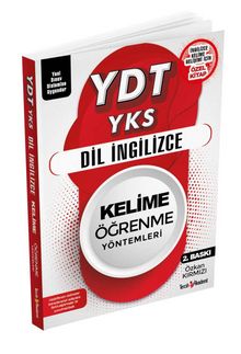 YDT TKS Dil İngilizce Kelime Öğrenme Yöntemleri kitap kapağı