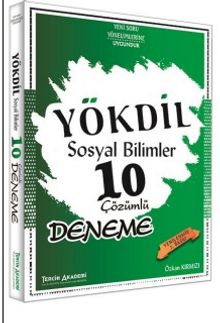 YÖKDİL Sosyal Bilimler 10 Çözümlü Deneme kitap kapağı