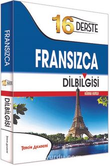 16 Derste Fransızca Dilbilgisi (Tamamı Türkçe Açıklamalı) kitap kapağı