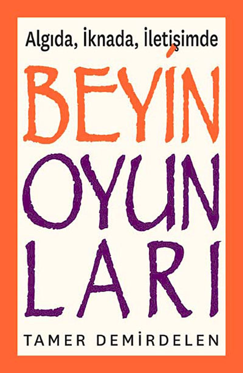 Algıda, İknada, İletişimde Beyin Oyunları kitap kapağı