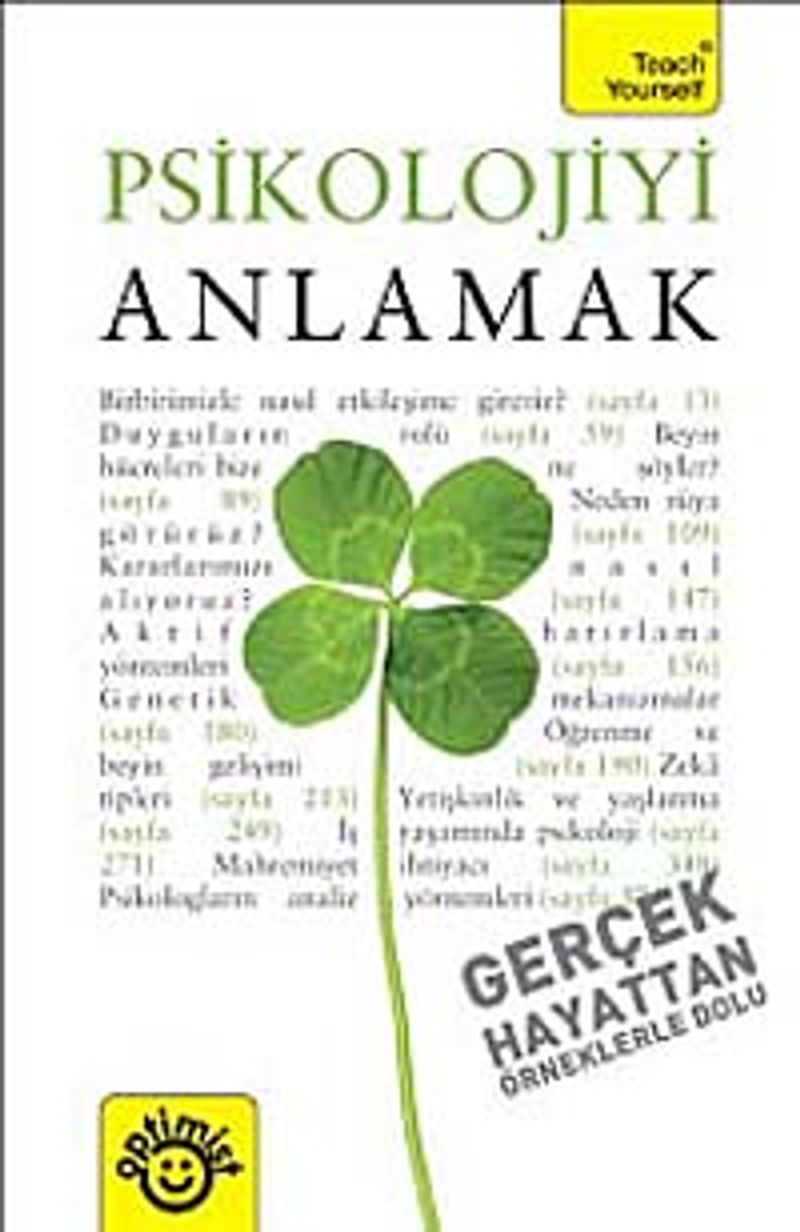 Psikolojiyi Anlamak kitap kapağı