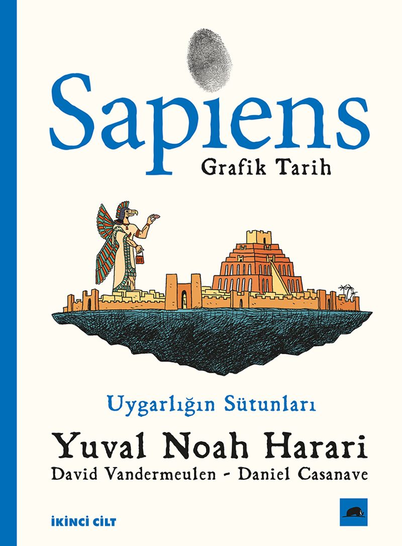 Sapiens: Grafik Tarih 2 Uygarlığın Sütunları kitap kapağı