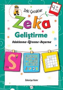 Zeki Çocuklar / Zeka Geliştirme (4+Yaş) kitap kapağı