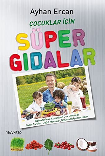 Çocuklar İçin Süper Gıdalar kitap kapağı