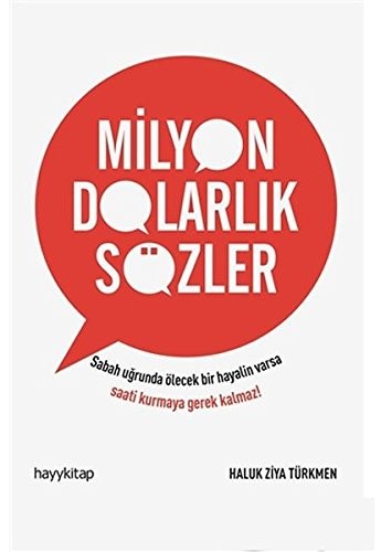 Milyon Dolarlık Sözler kitap kapağı