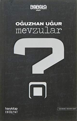 Mevzular kitap kapağı