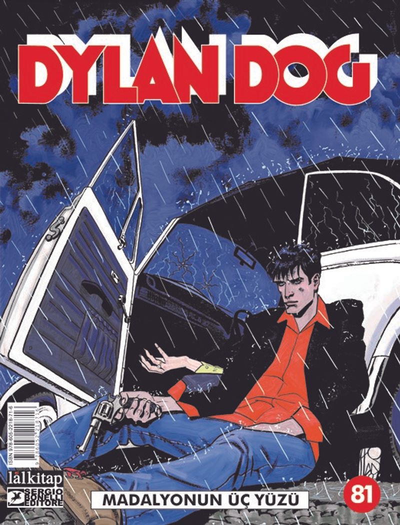 Dylan Dog Sayı: 81 - Madalyonun Üç Yüzü kitap kapağı