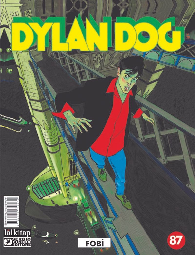 Dylan Dog Sayı: 87 - Fobi kitap kapağı