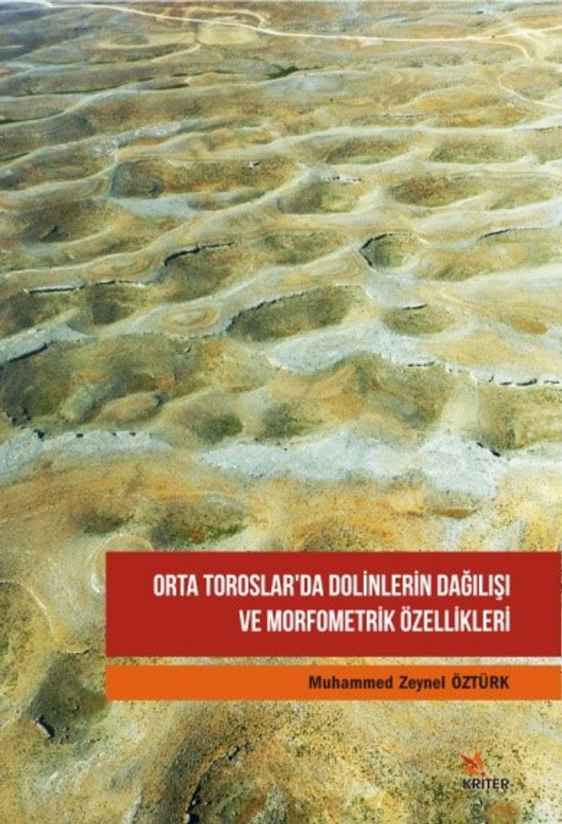Orta Toroslar’da Dolinlerin Dağılışı ve Morfometrik Özellikleri kitap kapağı