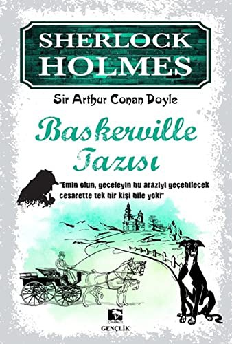 Baskerville Tazısı / Sherlock Holmes kitap kapağı