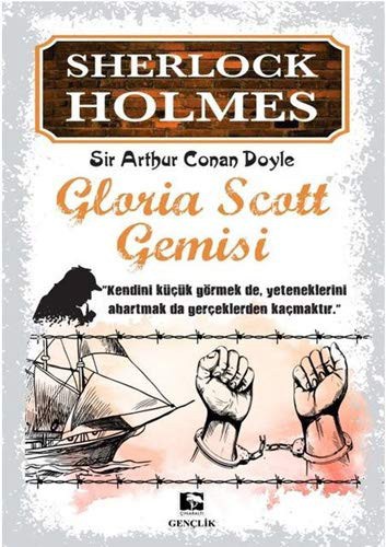 Gloria Scott Gemisi / Sherlock Holmes kitap kapağı