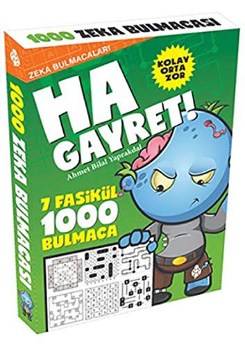 Zeka Bulmacaları: Ha Gayret! (7 Fasikül) kitap kapağı