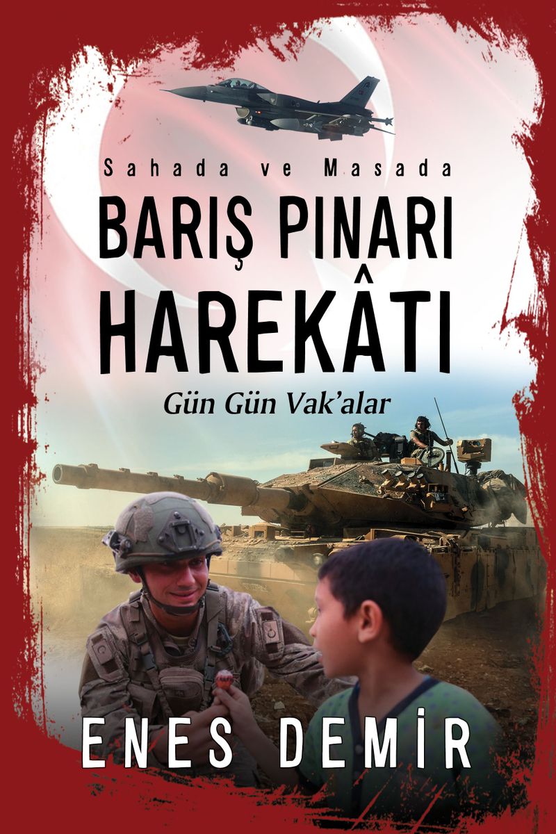 Sahada ve Masada Barış Pınarı Harekatı kitap kapağı