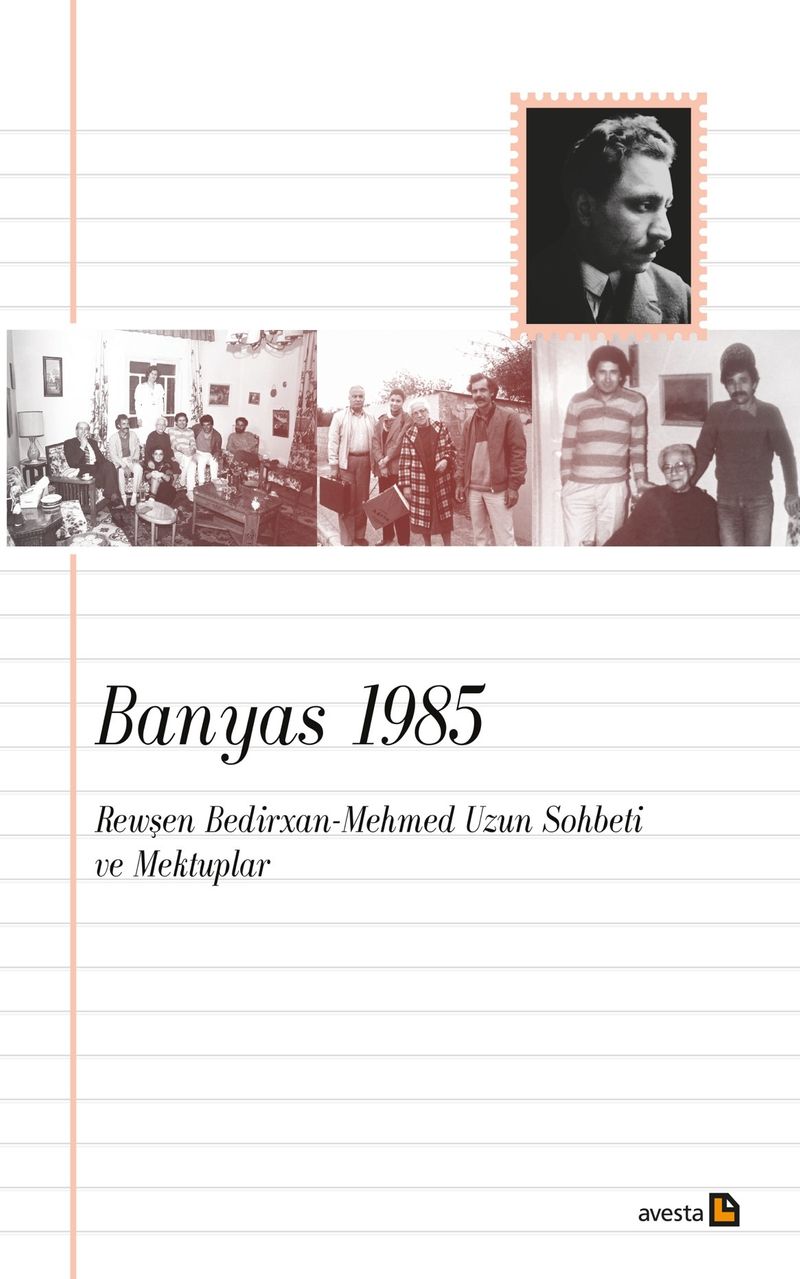 Banyas 1985 Rewşen Bedirxan - Mehmed Uzun Sohbeti ve Mektuplar kitap kapağı