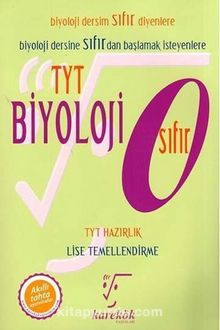 TYT Biyoloji Sıfır kitap kapağı