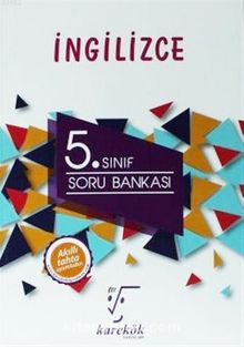 5. Sınıf İngilizce Soru Bankası kitap kapağı