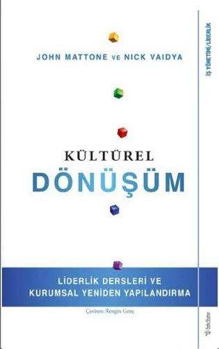 Kültürel Dönüşüm kitap kapağı
