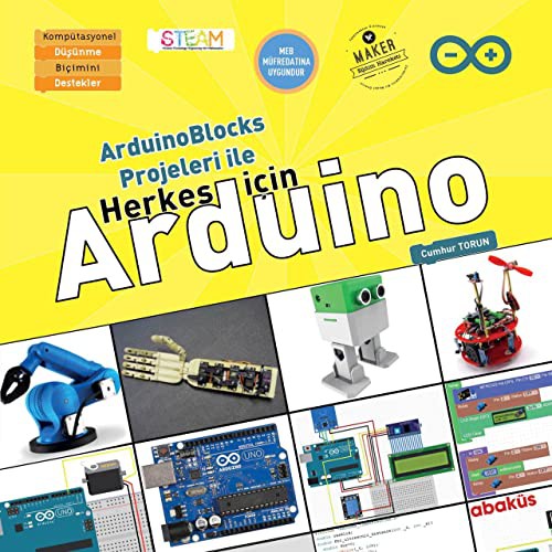 ArduinoBlocks Projeleri ile Herkes için Arduino kitap kapağı