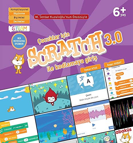 Scratch 3.0 ile Kodlamaya Giriş kitap kapağı
