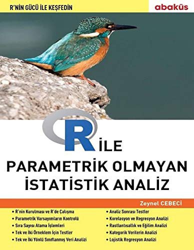 R İle Parametrik Olmayan İstatistik Analiz kitap kapağı