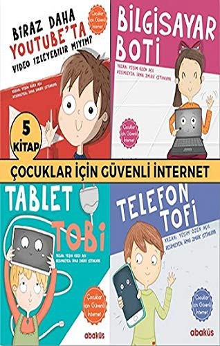 Çocuklar İçin Güvenli İnternet (5 Kitap) kitap kapağı