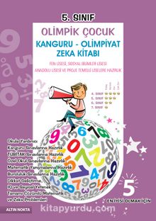 5. Sınıf Olimpik Çocuk Kanguru - Olimpiyat Zeka Kitabı Tamamı Çözümlü kitap kapağı
