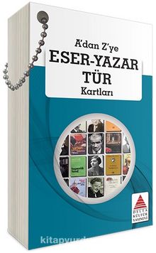 A’dan Z’ye Eser -Yazar - Tür kitap kapağı