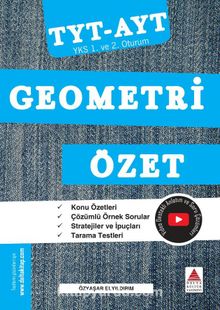 YKS 1. ve 2. Oturum Geometri Özet kitap kapağı