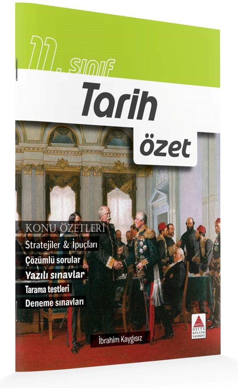 11. Sınıf Tarih Özet kitap kapağı