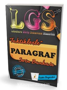 LGS Liselere Giriş Sınavına Hazırlık Taktiklerle Paragraf Soru Bankası kitap kapağı