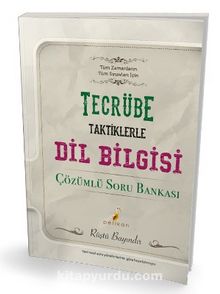 Tecrübe Dilbilgisi Tamamı Çözümlü Soru Bankası Tüm Zamanların Tüm Sınavları İçin kitap kapağı