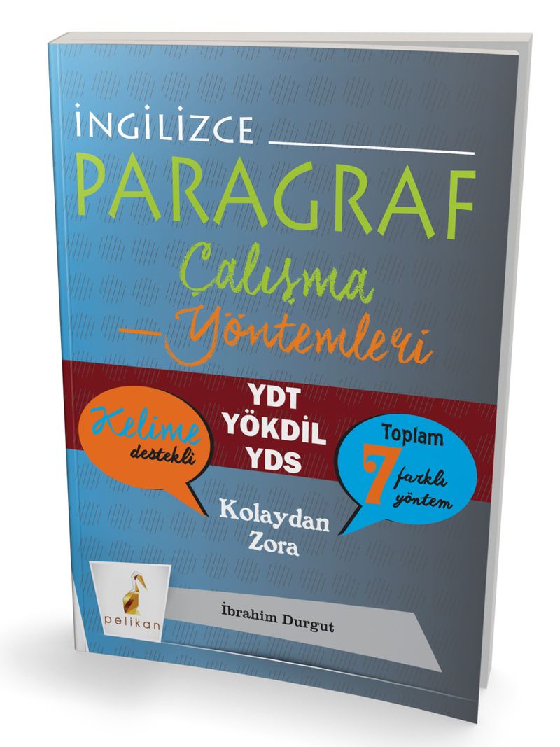 İngilizce Kalıcı Paragraf Çalışma Yöntemleri kitap kapağı