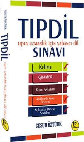 Tıpdil - Tıpta Uzmanlık İçin Yabancı Dil Sınavı kitap kapağı