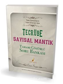 Tecrübe Sayısal Mantık Tamamı Çözümlü Soru Bankası kitap kapağı