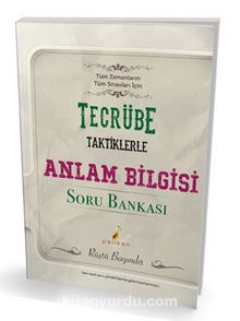 Tecrübe Taktiklerle Anlam Bilgisi Soru Bankası kitap kapağı