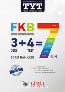 YKS-TYT Fizik-Kimya-Biyoloji (Fkb) Soru Bankası kitap kapağı
