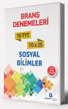 TYT Sosyal Bilimler 10 Branş Deneme kitap kapağı
