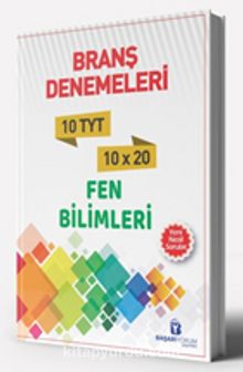 TYT Fen Bilimleri 10 Branş Deneme kitap kapağı