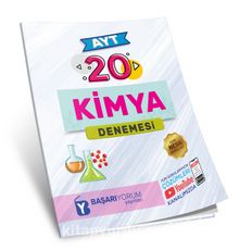 AYT Kimya 20  Deneme kitap kapağı